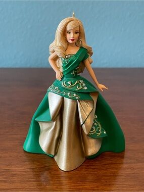 Stunning Hallmark Keepsake 2011 Celebration Barbie Ornament